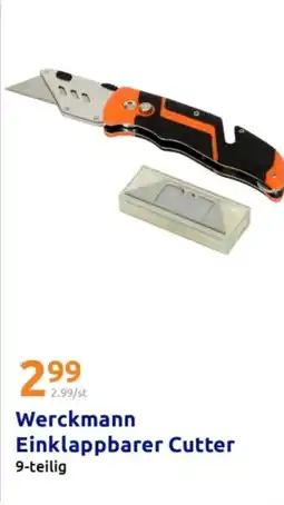 Action Werckmann Einklappbarer Cutter Angebot