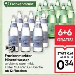 Maximarkt Frankenmarkter mineralwasser Angebot
