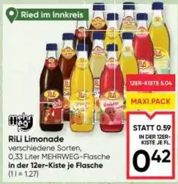 Maximarkt RiLi Limonade Angebot
