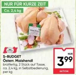 Maximarkt S-BUDGET Österr. Maishendl Angebot