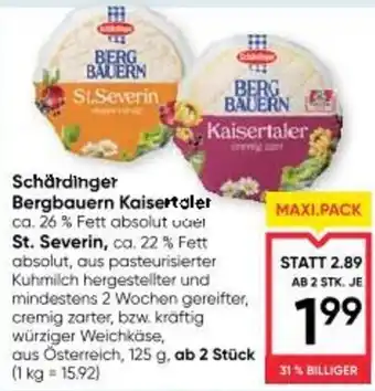 Maximarkt Schärdinger bergbauern kaisertaler Angebot