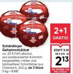 Maximarkt Schärdinger geheimratskäse Angebot