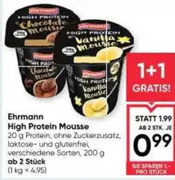 Maximarkt Ehrmann high protein mousse Angebot