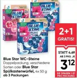 Maximarkt Blue Star WC-Steine Angebot