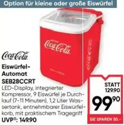 Maximarkt Eiswürfel- automat seb28ccrt Angebot