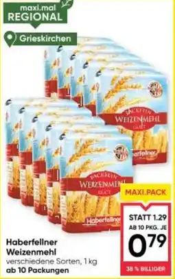 Maximarkt Haberfellner Weizenmehl Angebot