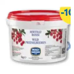 T&G Menz&Gasser Wildpreiselbeeren T&G Angebot