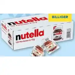 T&G Nutella Portionen T&G Angebot