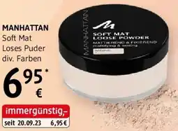 dm Soft Mat Loses Puder Angebot