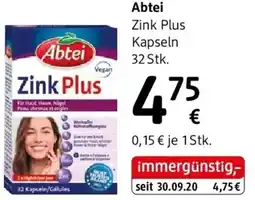 dm Abtei Zink Plus Angebot