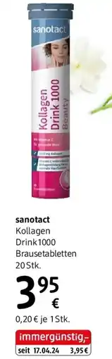 dm Kollagen Drink 1000 Brausetabletten Angebot