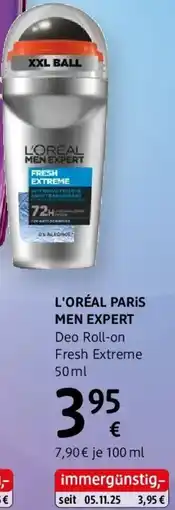 dm Men expert deo roll-on fresh extreme dm Angebot