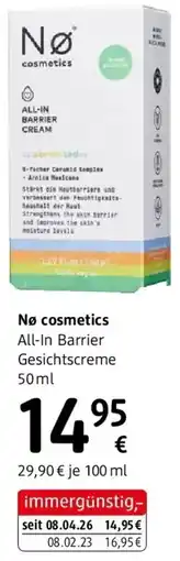 dm All-In Barrier Gesichtscreme dm Angebot