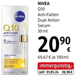 dm Q10 anti-falten dual action serum dm Angebot
