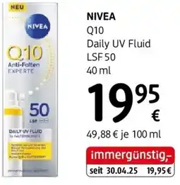 dm Q10 daily uv fluid lsf 50 dm Angebot