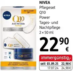 dm Pflegeset Q10 Power Tages- und Nachtpflege dm Angebot