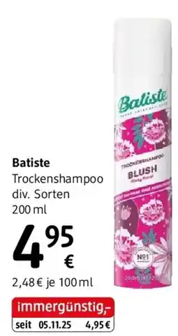 dm Trockenshampoo div. Sorten dm Angebot