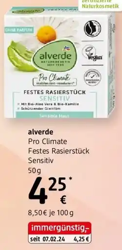 dm Pro Climate Festes Rasierstück Sensitiv dm Angebot