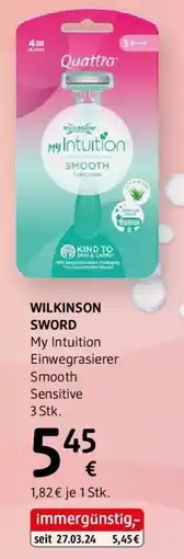 dm My Intuition Einwegrasierer Smooth Sensitive dm Angebot