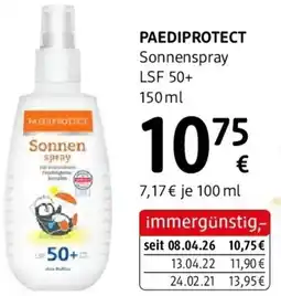 dm Sonnenspray LSF 50+ dm Angebot