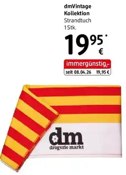 dm Strandtuch dm Angebot