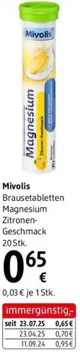 dm Brausetabletten Magnesium Zitronen-Geschmack dm Angebot