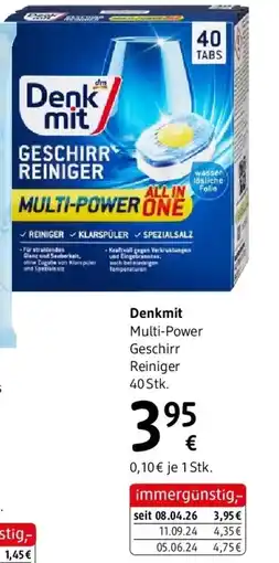dm Multi-Power Geschirr Reiniger dm Angebot