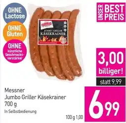 Sutterlüty Messner jumbo griller käsekrainer Angebot