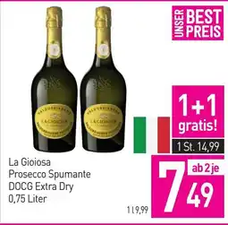 Sutterlüty La gioiosa prosecco spumante docg extra dry Angebot