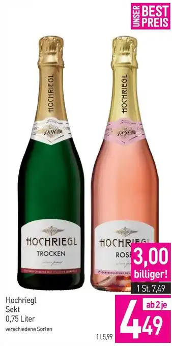 Sutterlüty Hochriegl sekt Angebot