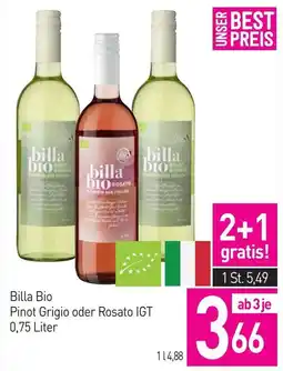 Sutterlüty Billa bio pinot grigio oder rosato igt Angebot