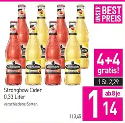 Sutterlüty Strongbow cider Angebot
