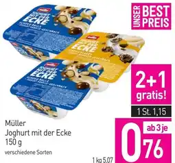 Sutterlüty Müller joghurt mit der ecke Angebot