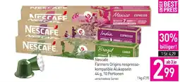 Sutterlüty Nescafe farmers origins nespresso- kompatible alukapseln Angebot