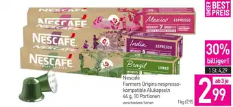 Sutterlüty Nescafe farmers origins nespresso- kompatible alukapseln Angebot