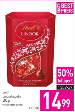 Sutterlüty Lindt lindorkugeln Angebot
