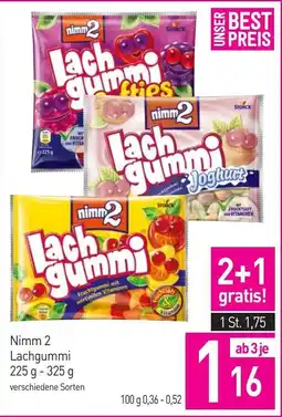 Sutterlüty Nimm2 lachgummi Angebot