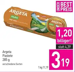 Sutterlüty Argeta pastete Angebot