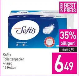 Sutterlüty Softis toilettenpapier Angebot