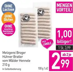Sutterlüty Metzgerei broger hühner bratler vom wälder hennele Angebot