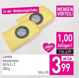 Sutterlüty Ländle Klostertaler 50 % F.i.T. Angebot