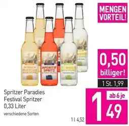 Sutterlüty Spritzer Paradies Festival Spritzer Angebot