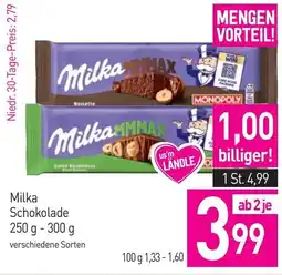 Sutterlüty Milka schokolade Angebot