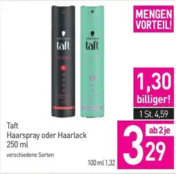 Sutterlüty Taft haarspray oder haarlack Angebot