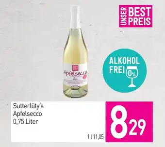 Sutterlüty Sutterlüty's apfelsecco Angebot