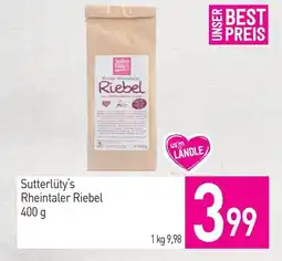 Sutterlüty Sutterlüty's rheintaler riebel Angebot