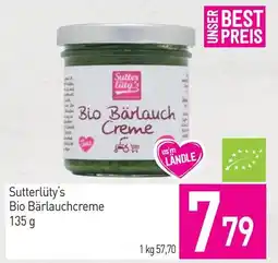 Sutterlüty Sutterlüty's bio bärlauchcreme Angebot