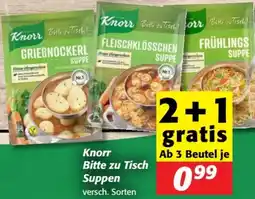 Nah&Frisch Knorr bitte zu tisch suppen Angebot