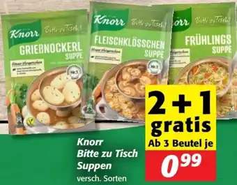 Nah&Frisch Knorr bitte zu tisch suppen Angebot