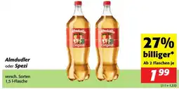 Nah&Frisch Almdudler oder Spezi Angebot